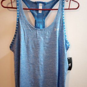 NWT Under Armour Loose Fit Tank Top Racerback Vented, Size Small